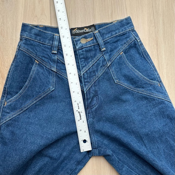Wrangler Silverlake Jeans Womens 5 /6 X36 High Waisted Bareback USA MADE Vintage - Picture 6 of 11